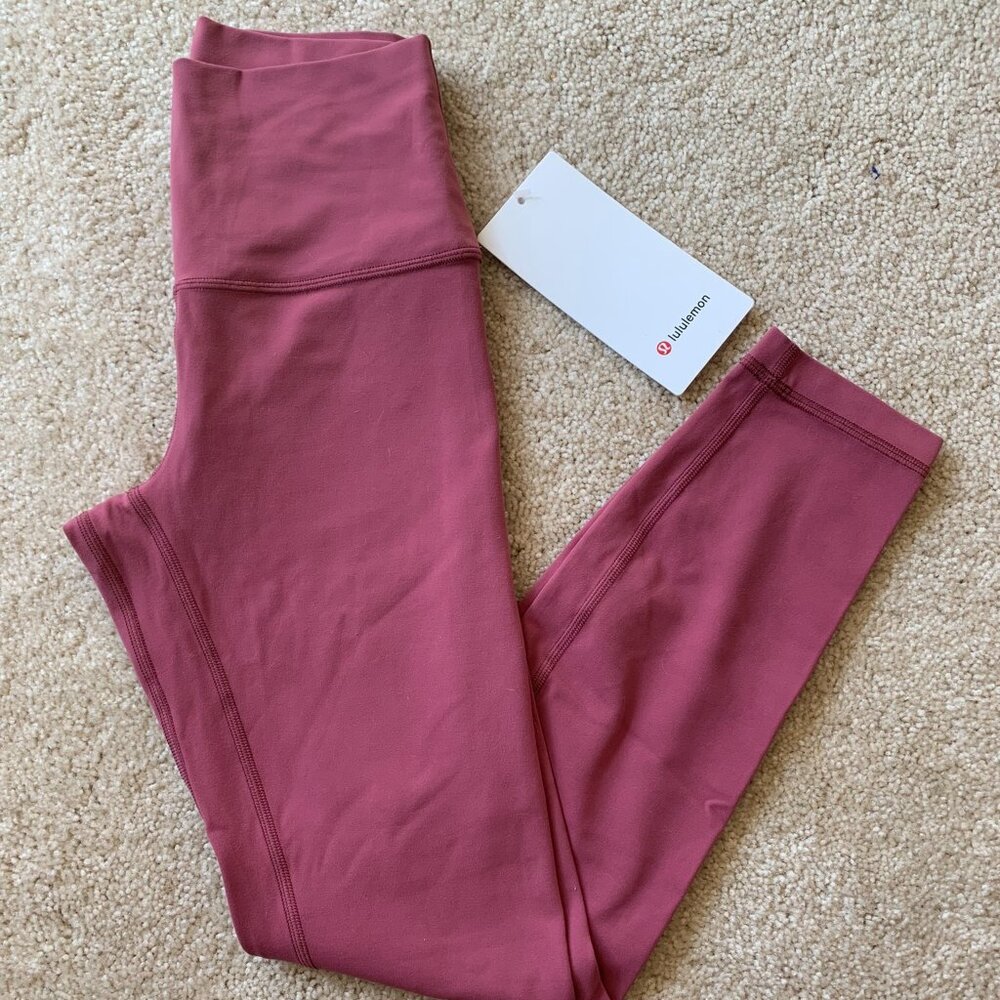 Lululemon Women's Align Pant 25", Misty Merlot MYMT, size 4 NWT